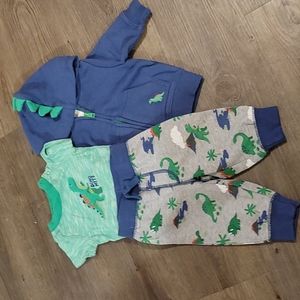 Gymboree Dinosaur set
